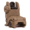 MAGPUL MBUS® Sight – Rear Folding Back Up Sight, FDE Color, MAG248FDE
