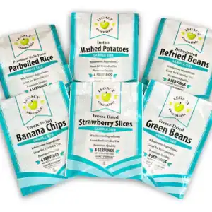 Legacy Foods 24 Serving Assorted Sides Sample Pack